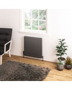 Eastbrook Type 11 Compact Panel Radiator 600 x 600 Matt Anthracite 