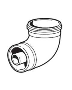 Ideal 90 Degree Flue Elbow Kit (203130) - 203130